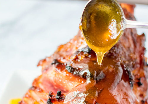 How to Make a Delicious Peach Preserves Glazed Ham